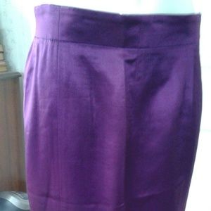 Escada purple skirt
